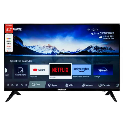 Smart TV LED Magnavox 32" - 4k